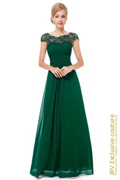 Rochie eleganta Wendy JRV Green marca JRV Exclusive Couture la 160 Lei